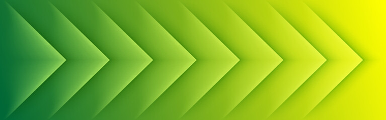 Poster - geometrical green banner abstract design background