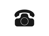 Fototapeta  - Phone icon in a trendy flat style isolated on a white background using the eps 10 format.