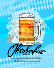 Wall Mural - oktoberfest vector design can be use for poster, invitation and celebration purpose