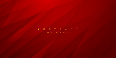 Wall Mural - Simple Elegant red background with abstract red gradient color.