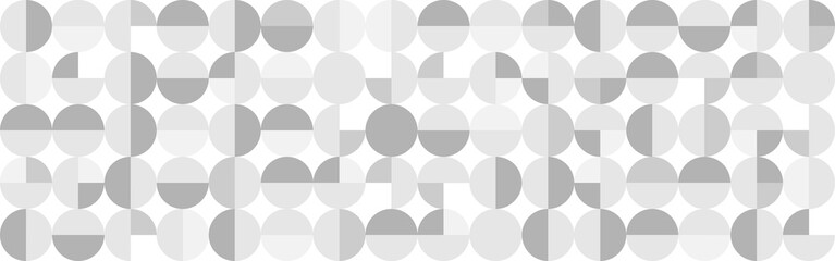 Wall Mural - white trendy background of circles and squares in modern style, flat vector illustration. cover of g