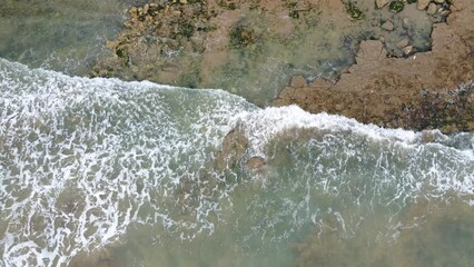 Wall Mural - drone, Côte Atlantique, Vendée, plage vendéenne, mer océan