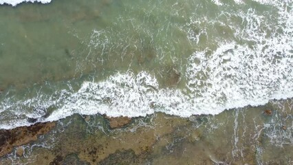 Wall Mural - drone, Côte Atlantique, Vendée, plage vendéenne, mer océan