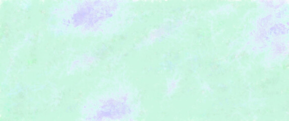 Poster - light green and lilac abstract watercolor background