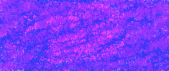 Poster - bright pink and blue abstract watercolor background