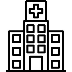 Sticker - Hospital Icon