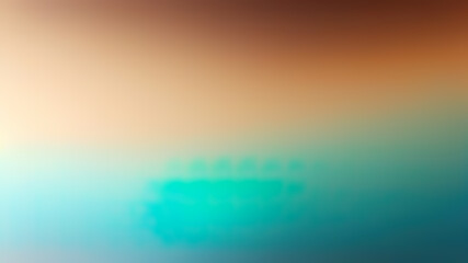 Wall Mural - simple gradient blurry background blue brown turquoise color. web backdrop. high end 4k wallpaper. m