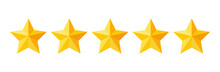Five Stars Rating Button