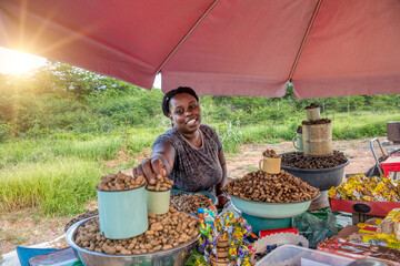 african street vendor