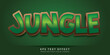 © muflihah - jungle 3d editable text effect