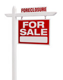 Fototapeta Przestrzenne - Transparent PNG of Foreclosure For Sale Real Estate Sign.
