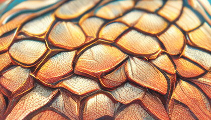 Poster - 3D render abstract texture background series design