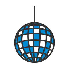 Poster - Party Disco Sphere Icon