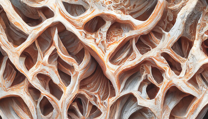 Poster - 3d render abstract texture background series design