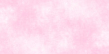 Beautiful And Lovely Light Pink Watercolor Background With White Stains, Blurry And Fluffy Pink Paper Texture, Pink Grunge Texture With Grainy Stains, Soft Pink Background For Design And Wallpaper.