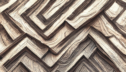 Poster - 3d render abstract texture background series design