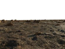 Rocky Foreground Floor With Perspective, Transparent Background PNG
