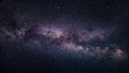Wall Mural - milky way in the night sky
