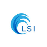 Fototapeta  - LSI letter logo. LSI blue image on white background. LSI Monogram logo design for entrepreneur and business. LSI best icon.
