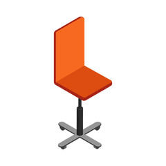 Sticker - Isometric Office Chair