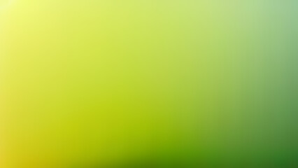 Poster - Yellow and green gradient. Simple natural colorful backdrop. High quality 4K wallpaper. Blurry background.