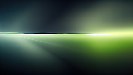 beam of green light in space. neon green on black wallpaper. movement feeling, speed. flash of light