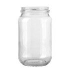 Fototapeta  - empty glass jar