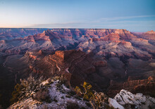 Twilight From The Grand Canyon South Rim, Arizona.