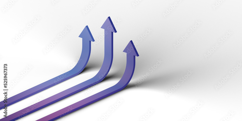 3D website ROI business chart