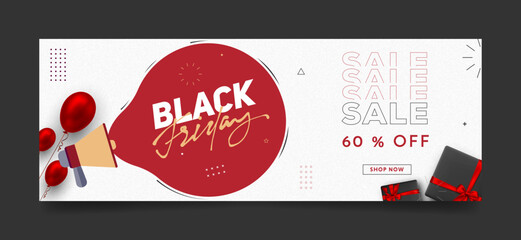 Wall Mural - modern sale banner layout template for social media or web ad