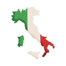 Italian Country Map