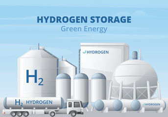 Poster - Hydrogen Storage Fuel Background