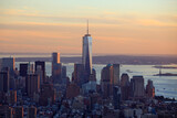 Fototapeta  - Manhattan seen from Empire State Building, New York City, USA
