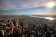 Manhattan seen from Empire State Building, New York City, USA