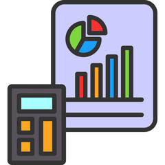 Sticker - Business Plan Icon