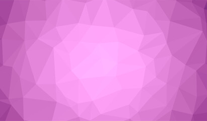 Wall Mural - Abstract Light Purple Pink Geometric Low Poly Gradient Background Vector