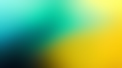 Wall Mural - Green and yellow abstract gradient background. Clean modern texture.