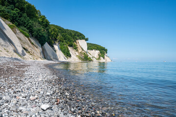 Wall Mural - chalk cliffs on ruegen (rügen) island, mecklenburg-vorpommern, germany