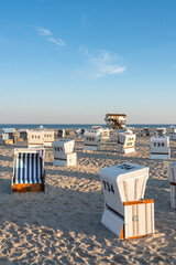 Wall Mural - summer vacation on the north sea coast near sankt peter-ording, schleswig-holstein, germany