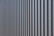 The texture of a professional sheet or corrugated metal sheet as an abstract background.