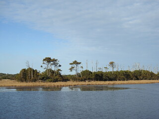 The beautiful scenery of Chincoteague attracts tourists from all over the world, located in  Accomack County, Virginia side of Assateague Island.