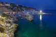 Salento, Apulia, Italy, Castro Marina by night