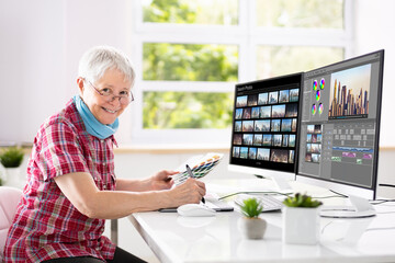 Aufkleber - Video Editor Using Software For Edit