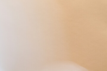 Wall Mural - smooth white blur tulle fabric on brown paper