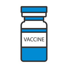 Sticker - Covid Vaccine Icon