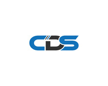CDS Letter Logo Design Alphabet Icon Vector Symbol Template.