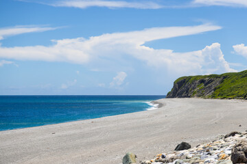 Sticker - Qixingtan Beach in Hualien County of Taiwan