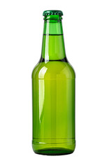 Wall Mural - green beer bottle