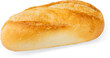 Bread, short rye wheat baguette with cereals and corn flour png