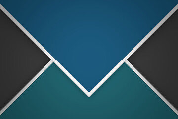 Wall Mural - Modern background. 3D template design.